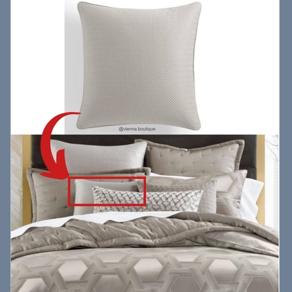 NWD Hotel Collection Honeycomb Trelli‎ Decor Pillow - Picture 12 of 12